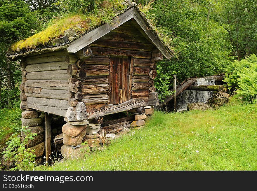 A very old mill in Setesdal, Norway. A very old mill in Setesdal, Norway.