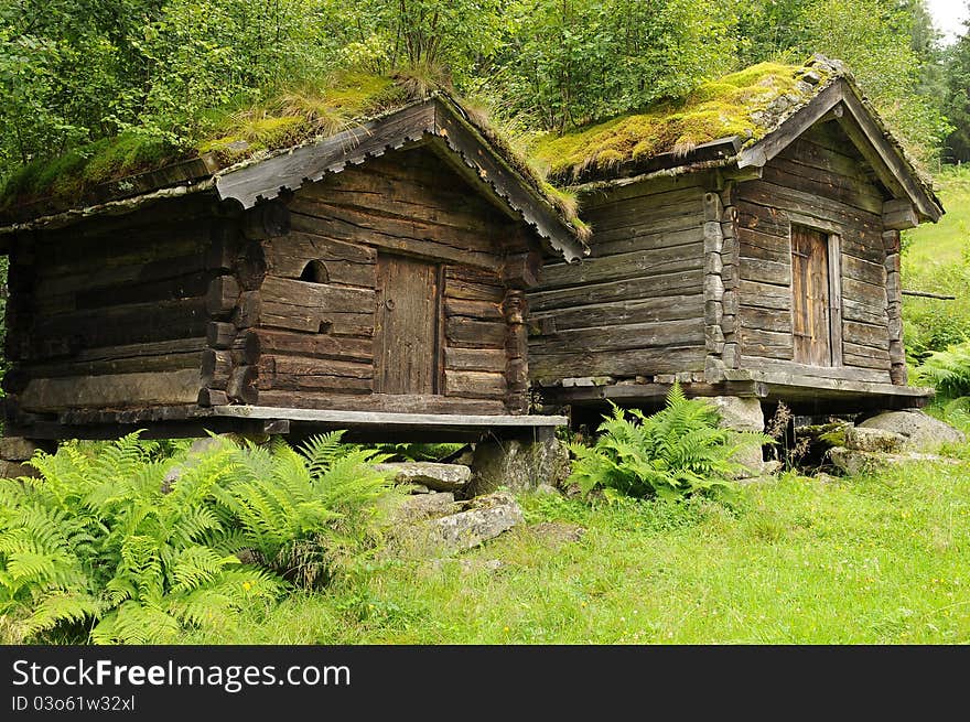 Setesdal two huts