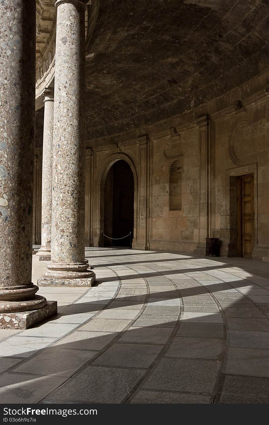 Palace Of Charles V, Granada Spain