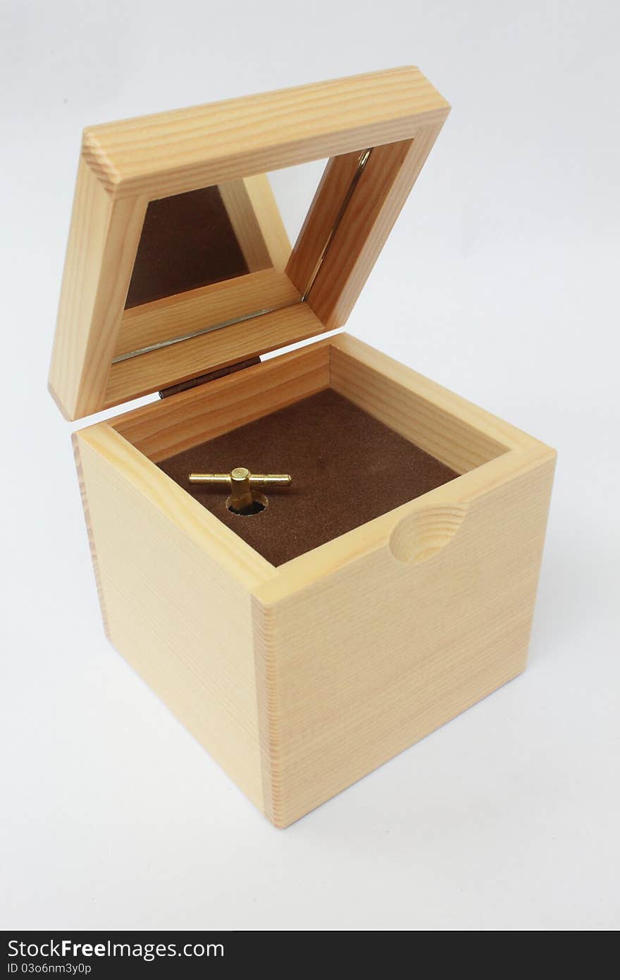 Wooden music box