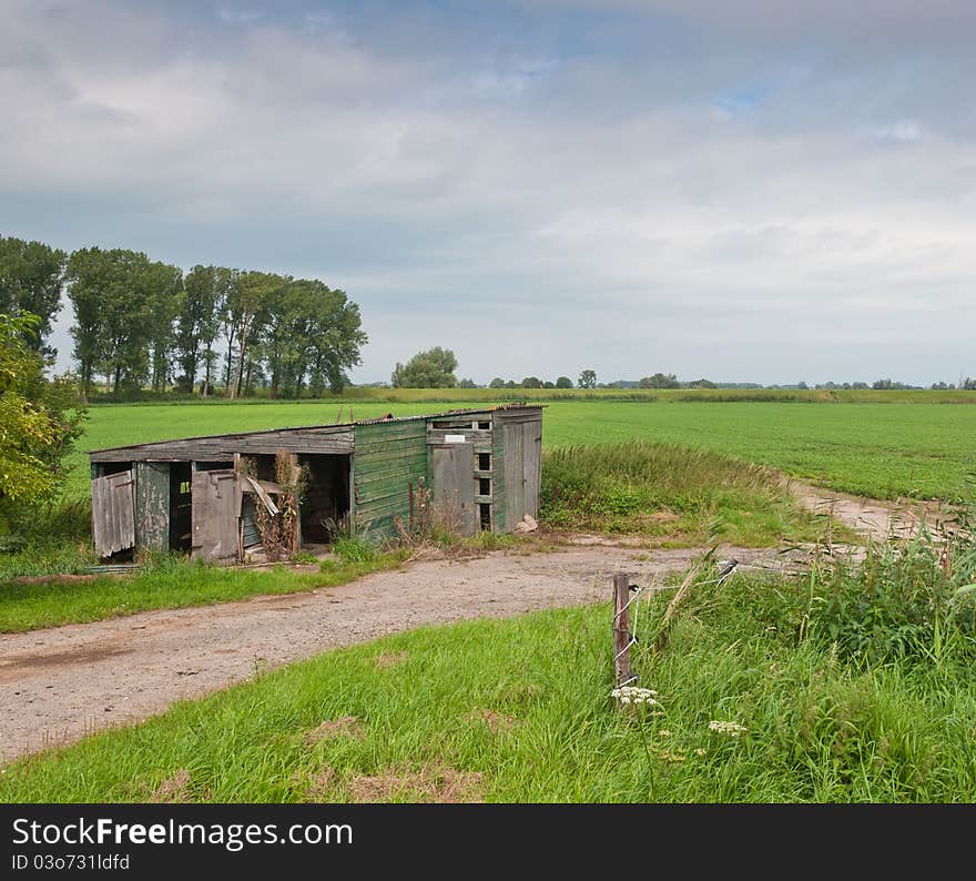 A Dilapidated Barn