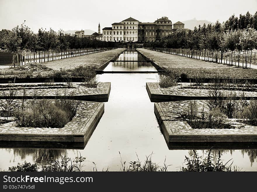 Photo of the Royal Palace of Venaria Reale - HDR. Photo of the Royal Palace of Venaria Reale - HDR.