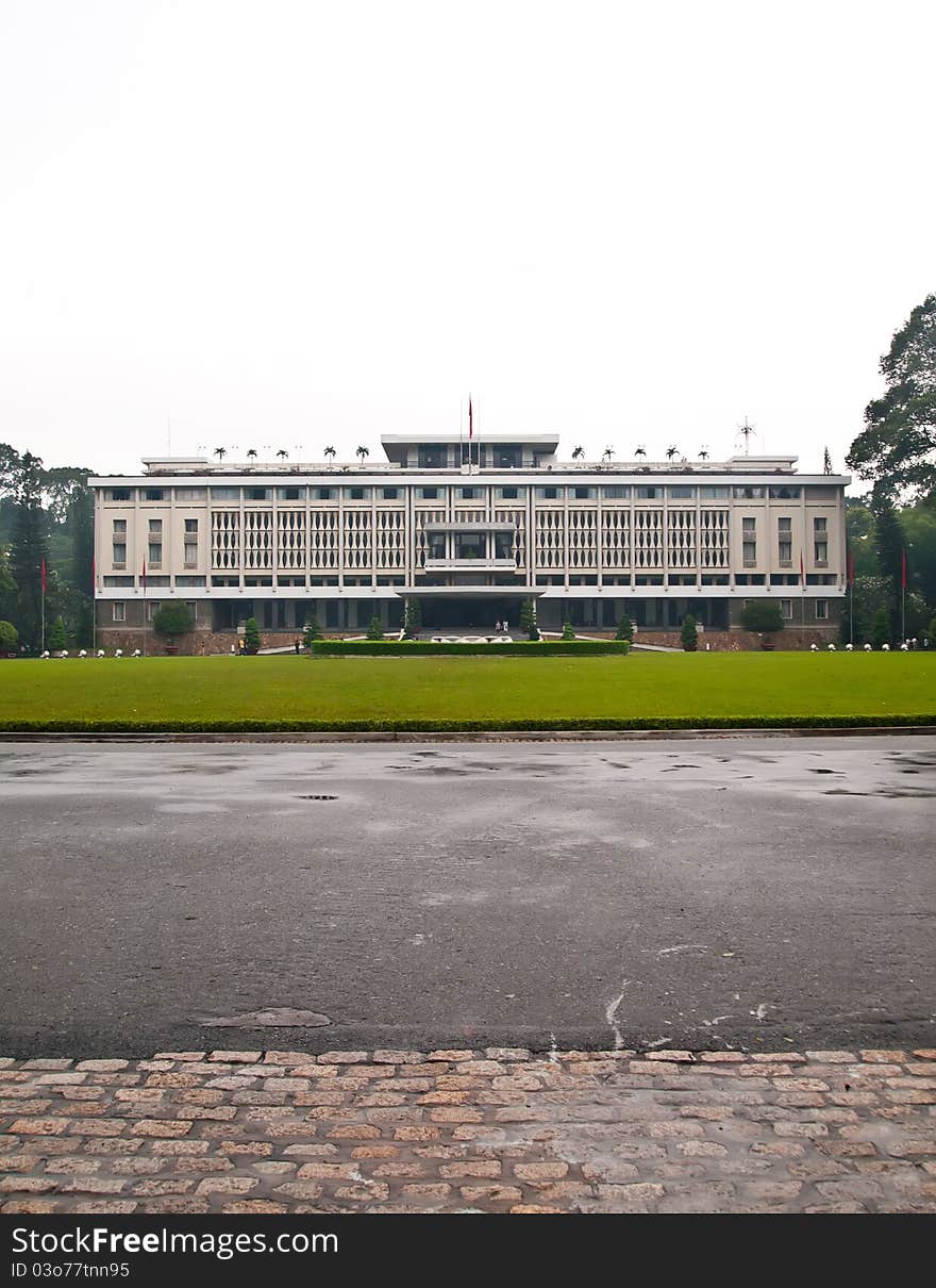 Reunification Hall, Presidential Palace, Saigon Ho Chi Minh City Vietnam. Reunification Hall, Presidential Palace, Saigon Ho Chi Minh City Vietnam