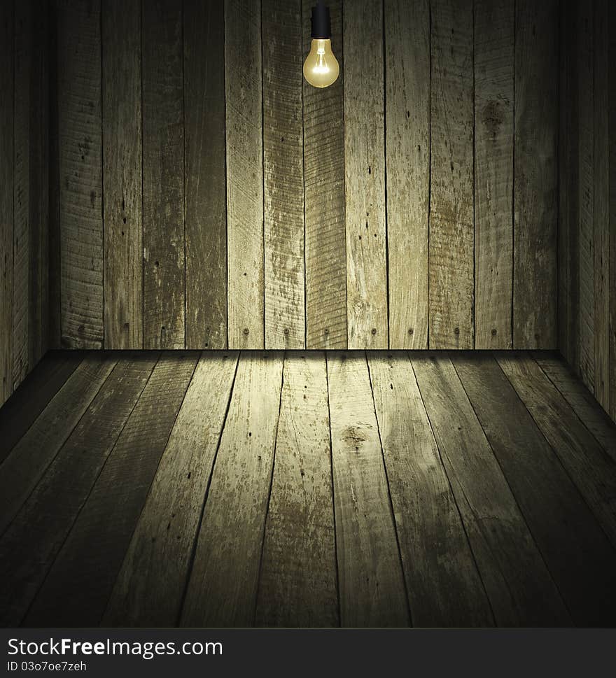 Wooden room