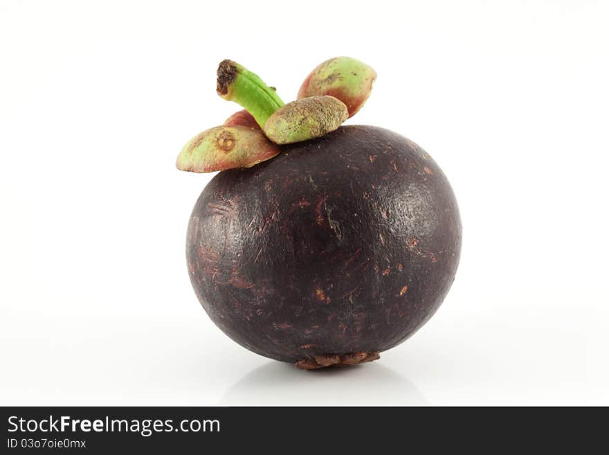 Mangosteen Isolated