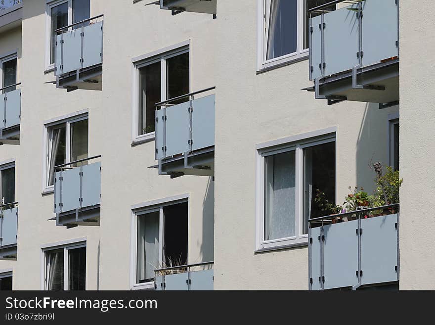 A texture of some balconys in germany. A texture of some balconys in germany