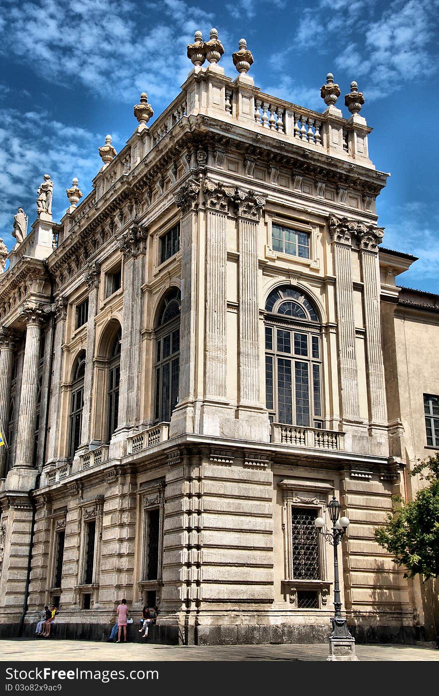 Photo of historical building in Turin