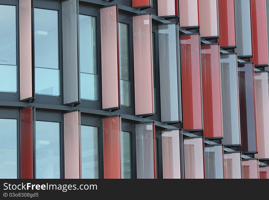 Modern window front