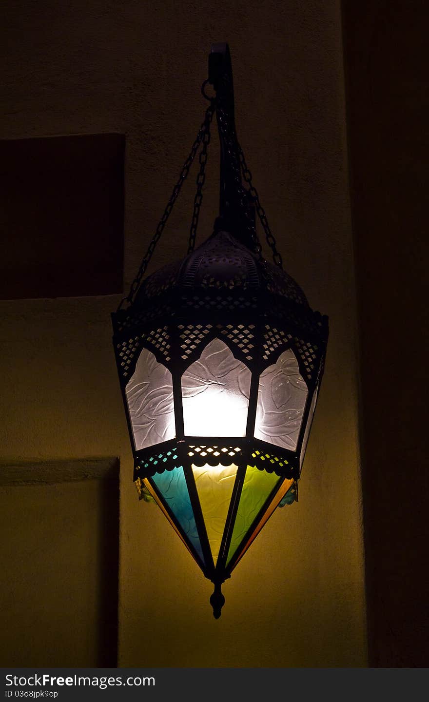 Colorful lamp..