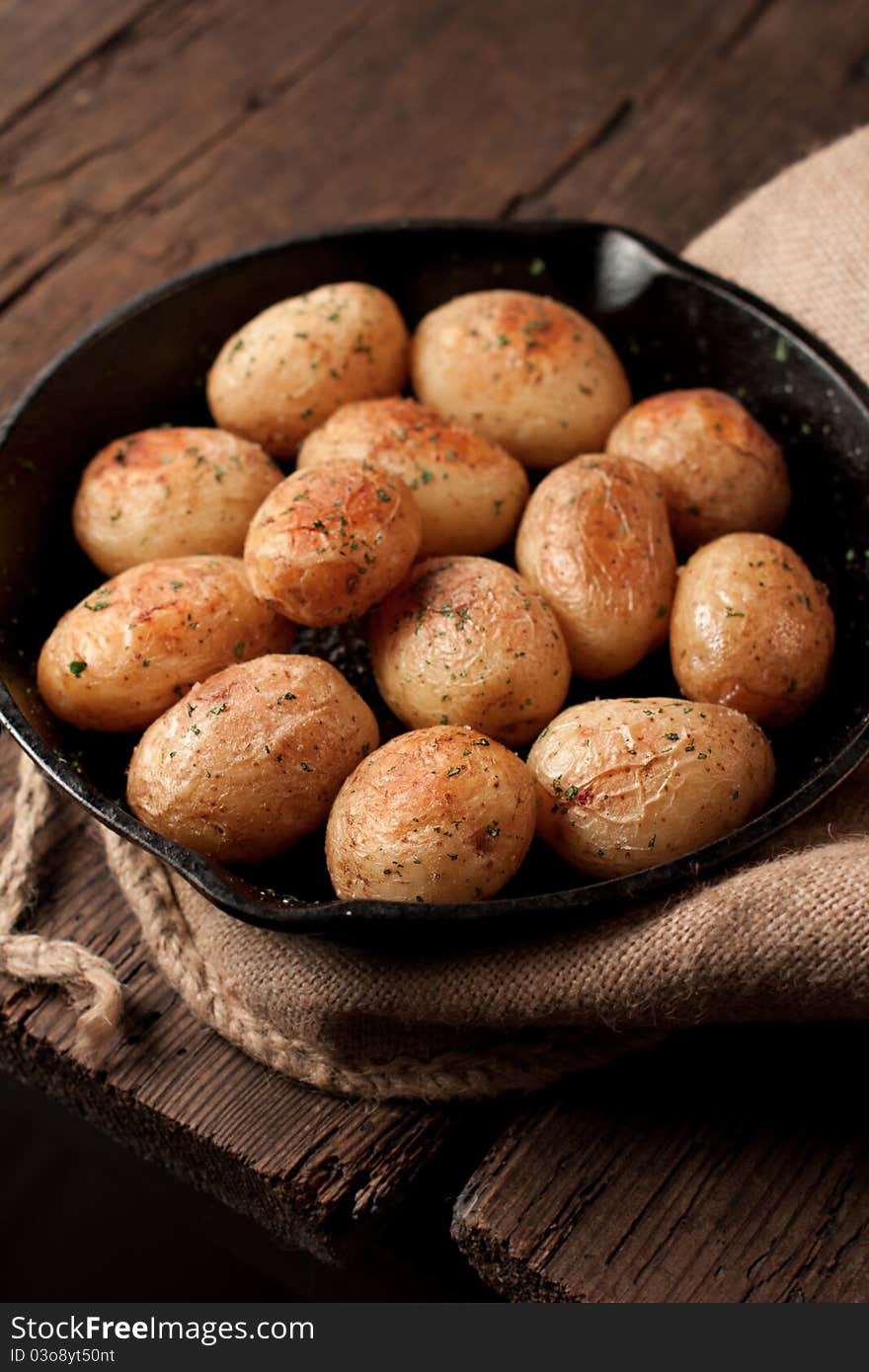 Roasted potatoes