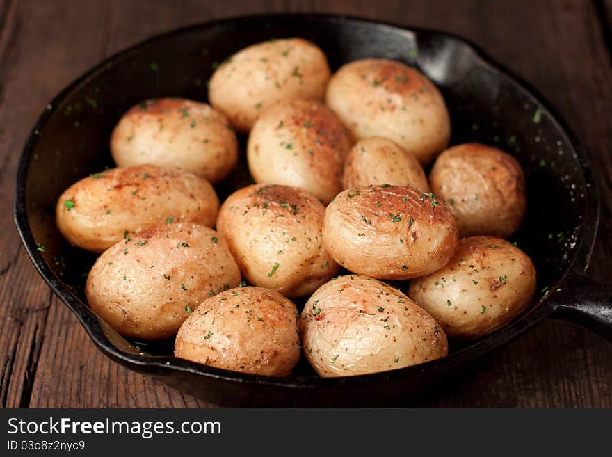 Roasted potatoes