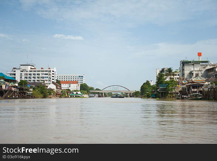 Ayutthaya from water