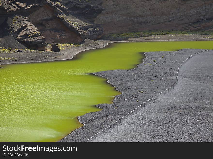 Lago Verde, Lanzarote