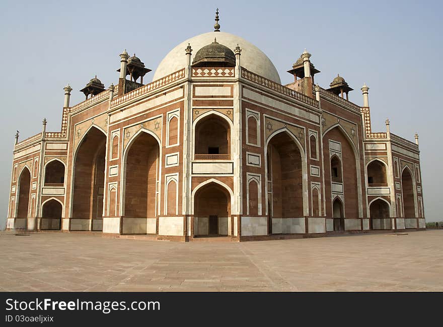 Grandeur of Historical monument Humayun's Tomb at New Delhi, India, Asia. Grandeur of Historical monument Humayun's Tomb at New Delhi, India, Asia