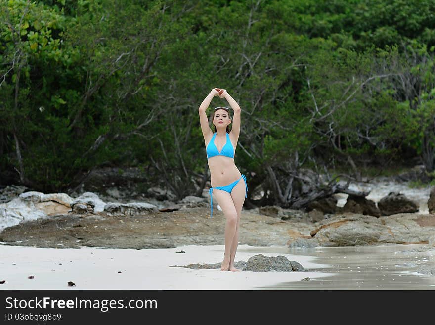 Sexy Bikini Model