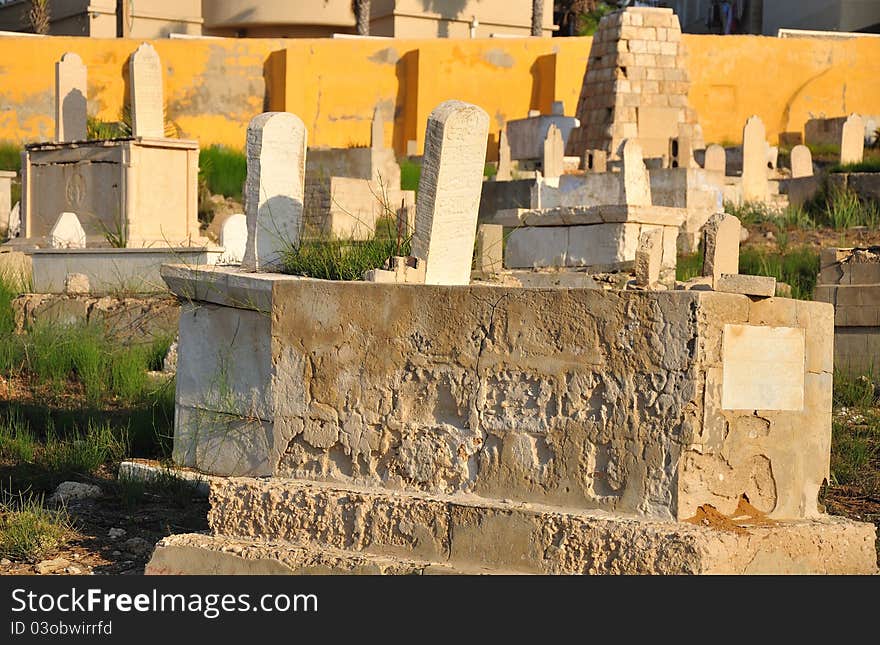 Abandoned  cemetery.