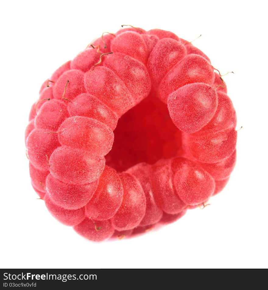 Raspberry top view