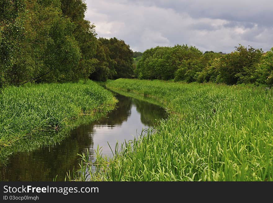 Unused Canal in Scotland.