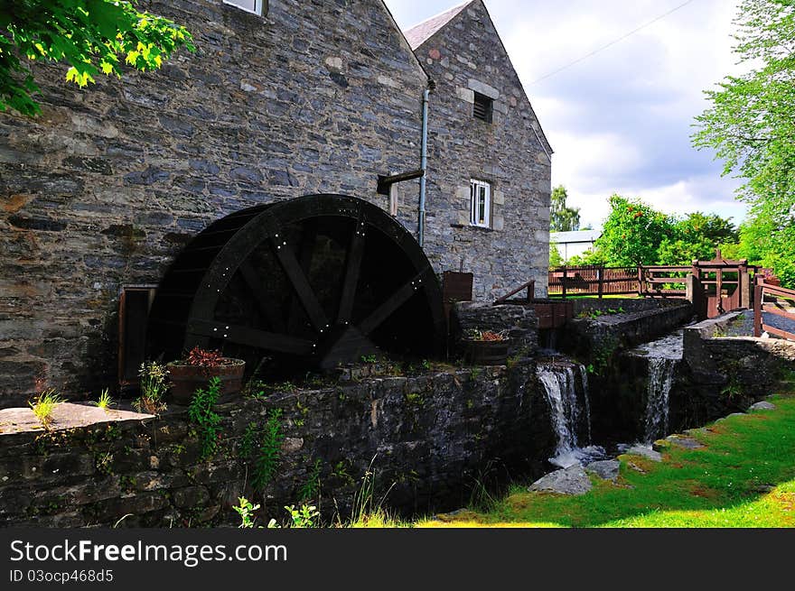 Flour (water wheel)  Mill.