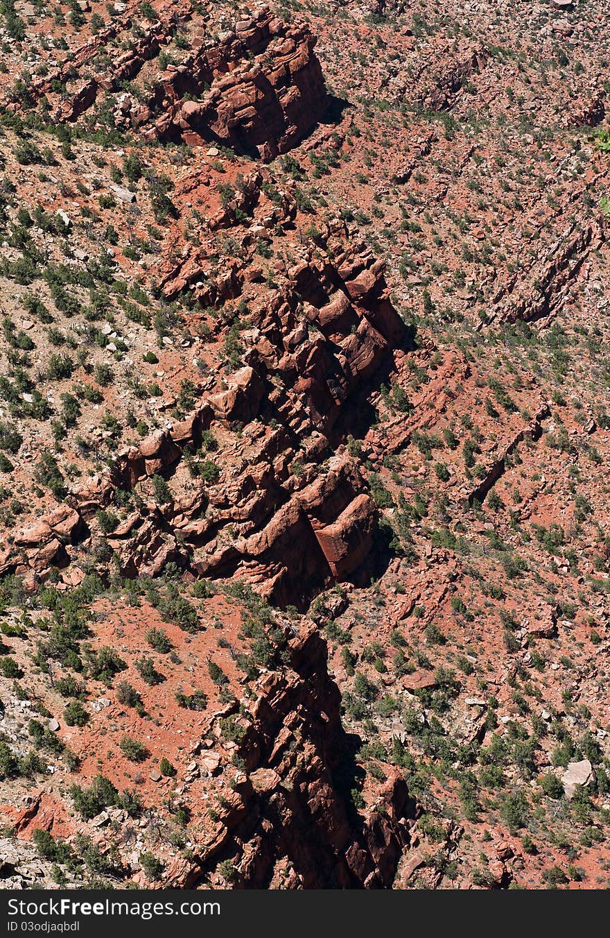 Grand Canyon rock formation