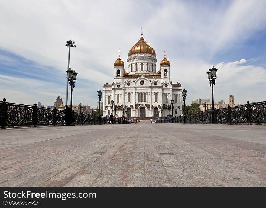 Moscow. Christ the Savior Cathedral