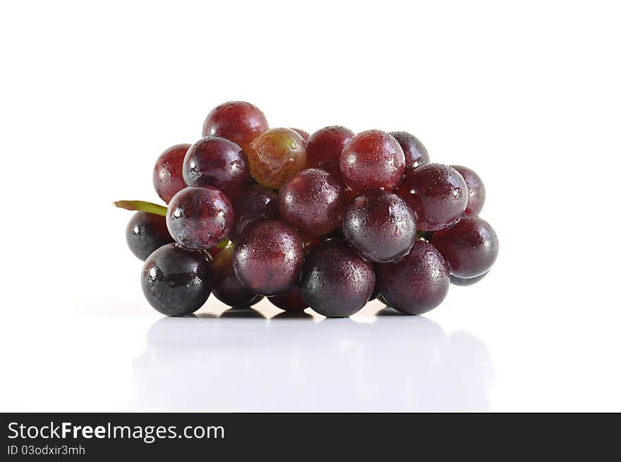 Grapes isolated