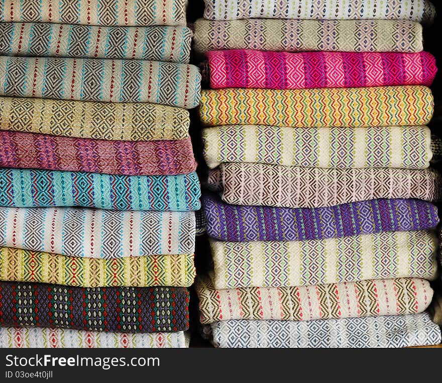 Colored textile