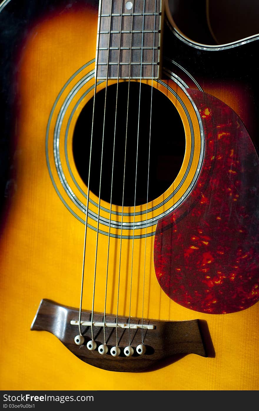 Guitar details