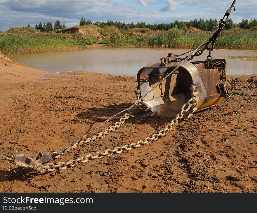 Excavator shovel