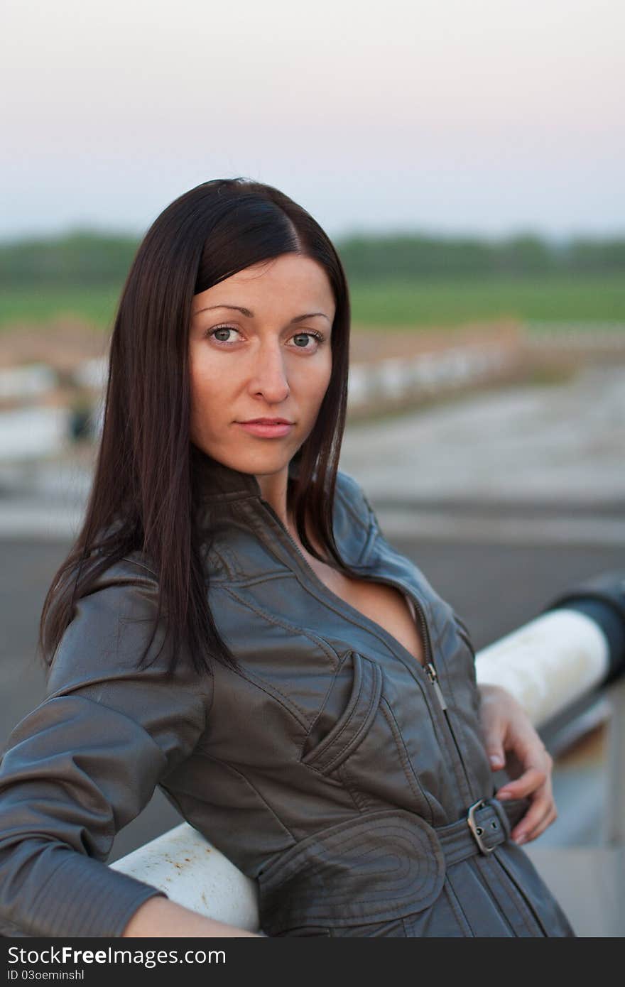 Portrait of a girl outdoors