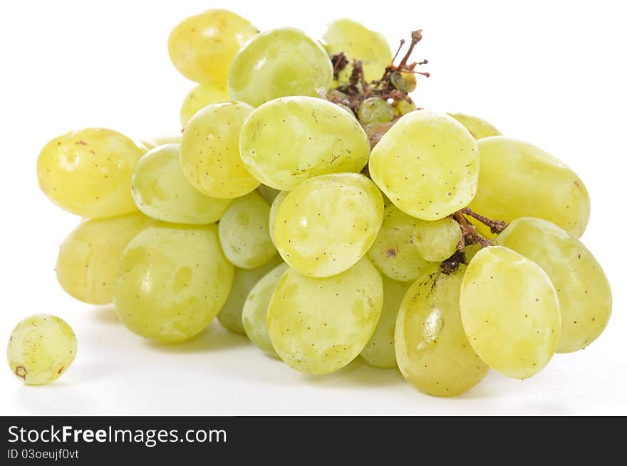 Sweet and ripe grapes - isolated