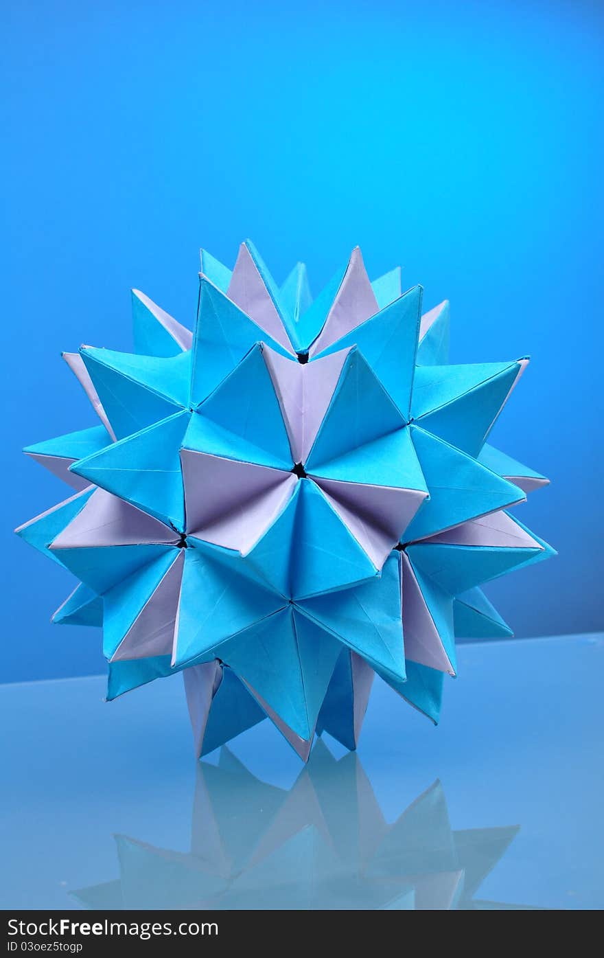 Origami ball