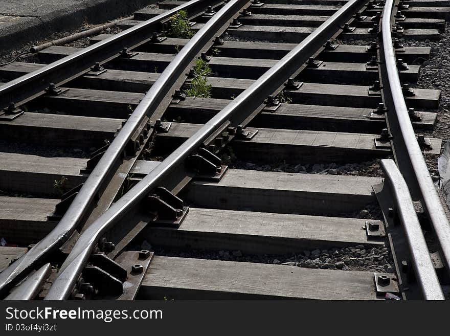 Railroad Junction Background