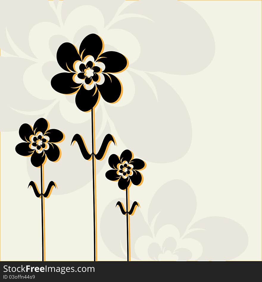 Abstract flowers