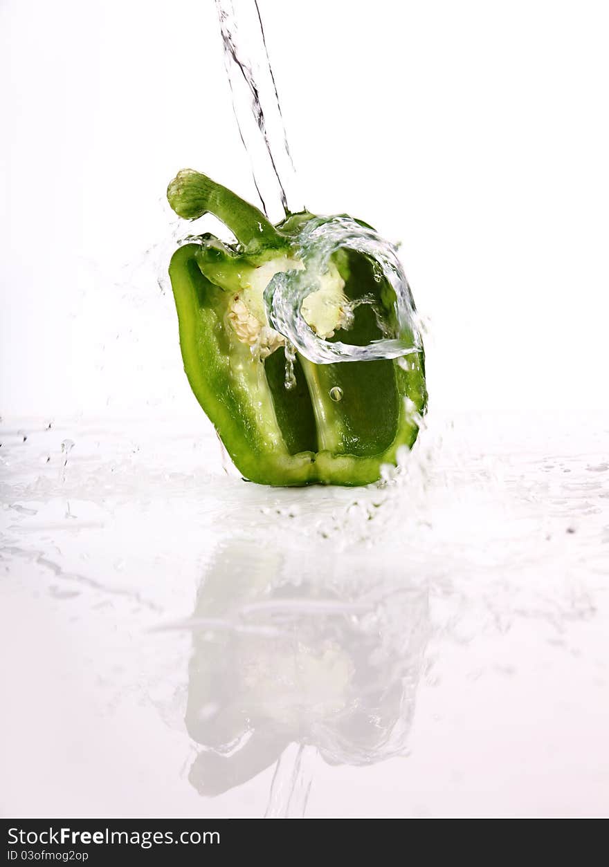 Green paprika