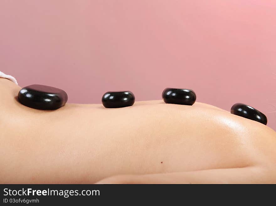 Massage With Hot Stones