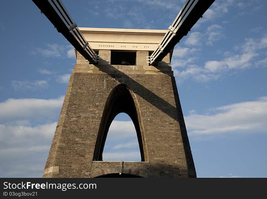 Clifton Suspension Bridge by Brunel in Bristol, England, UK