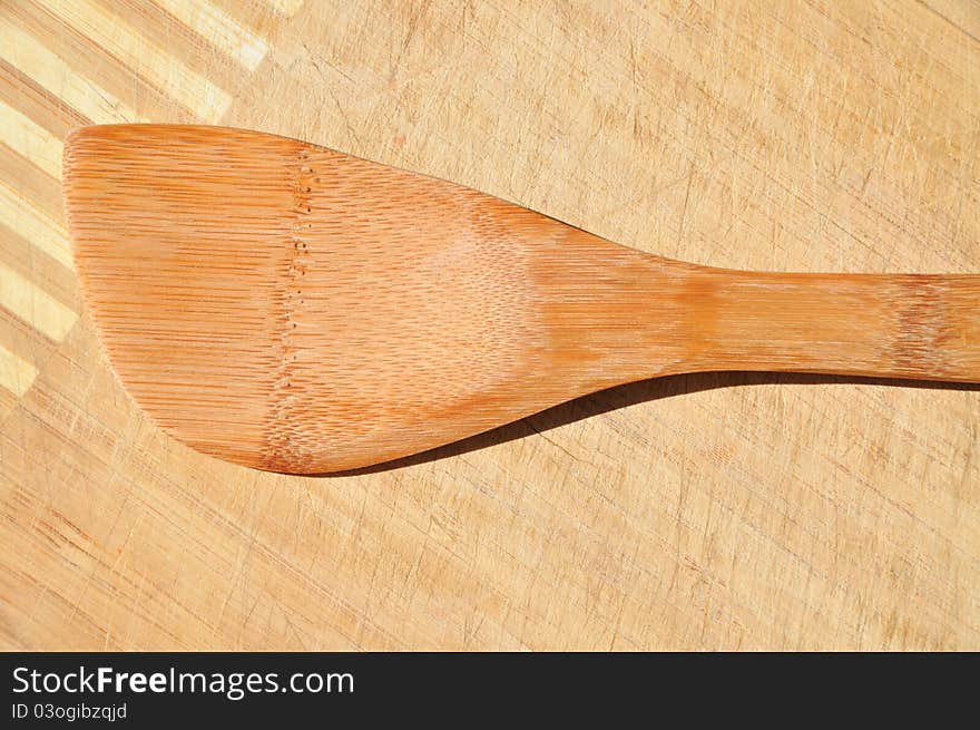 Wood spoon