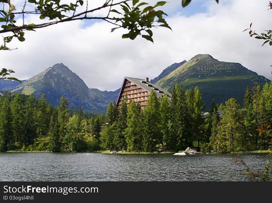 Lake Strbske pleso, High Tatras, Slovakia