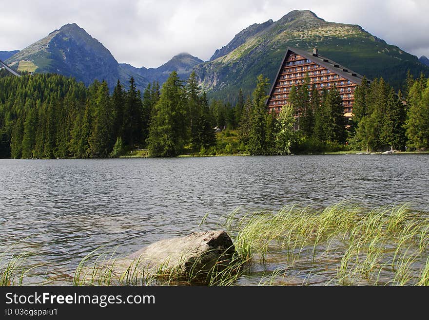 Lake Strbske pleso, High Tatras, Slovakia