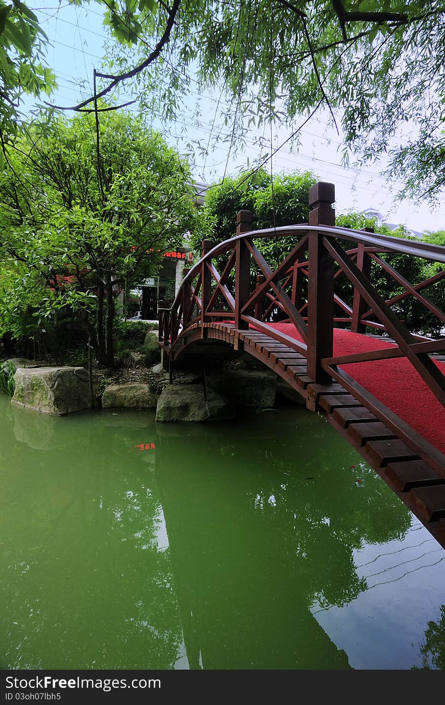 Bridges, Trees, Water