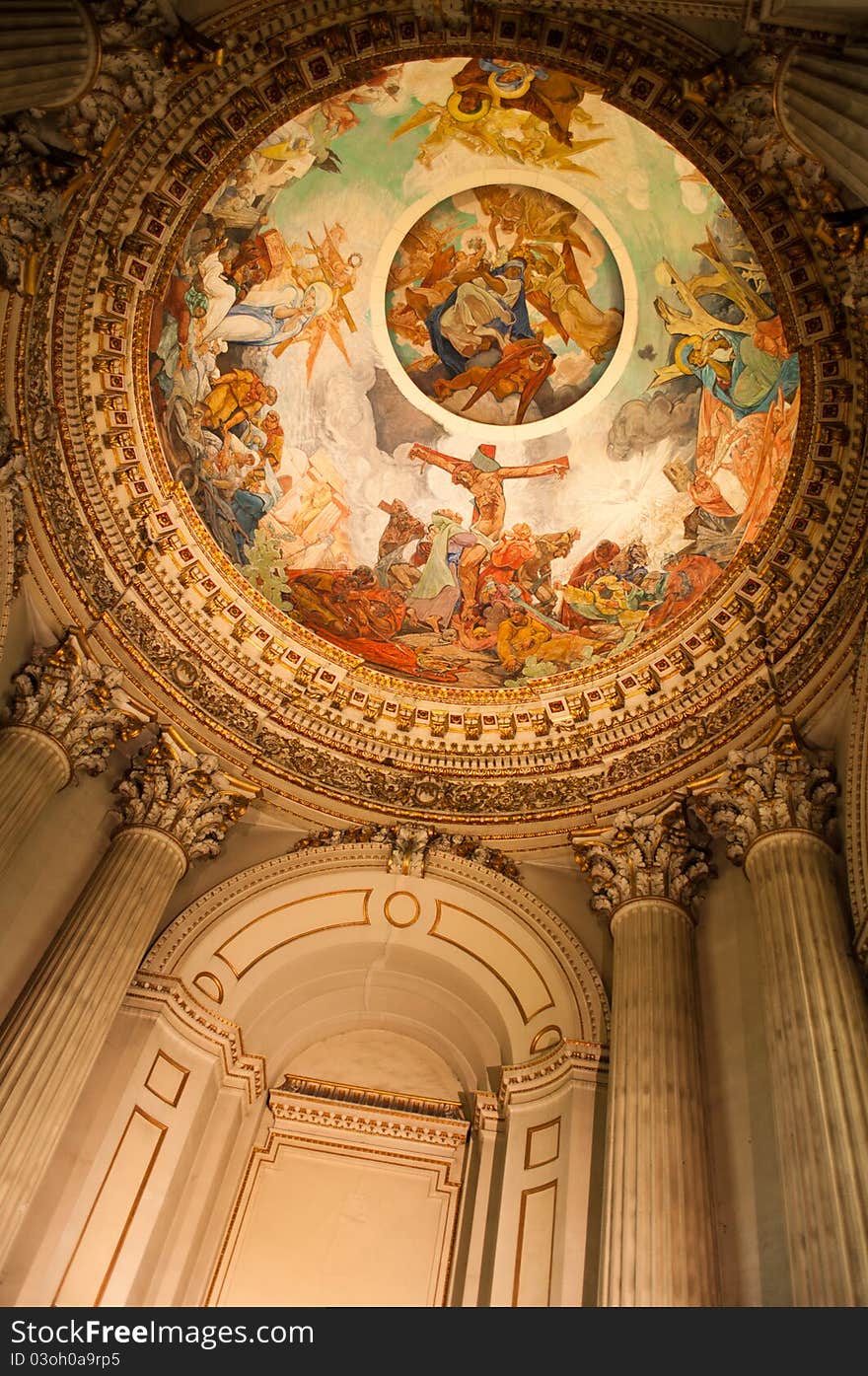 Cupola of Arras cathedral, France