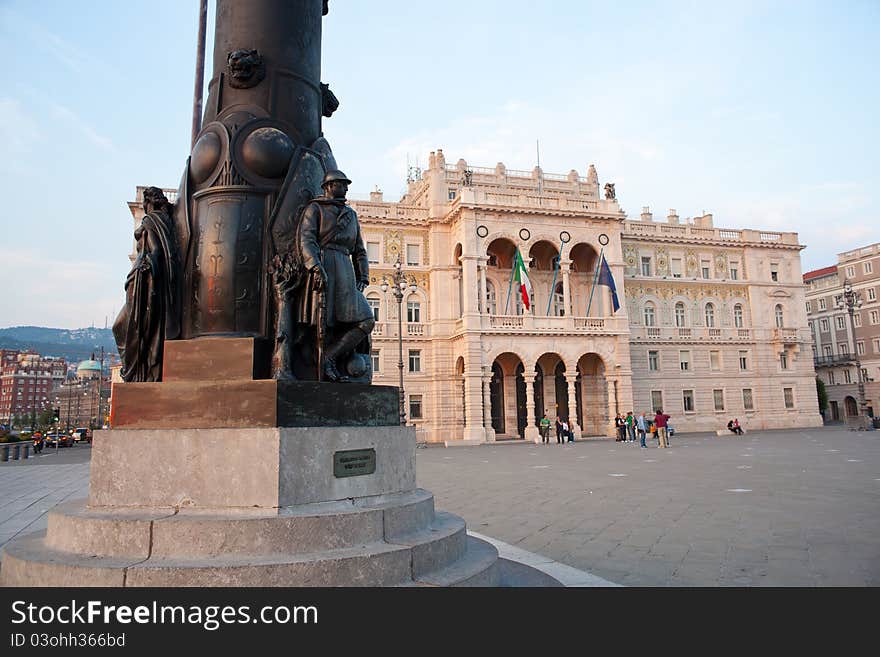 Monument At A Soldiers, Trieste