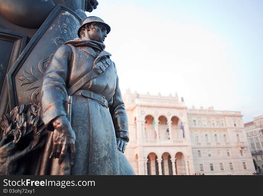 Monument At A Soldiers, Trieste