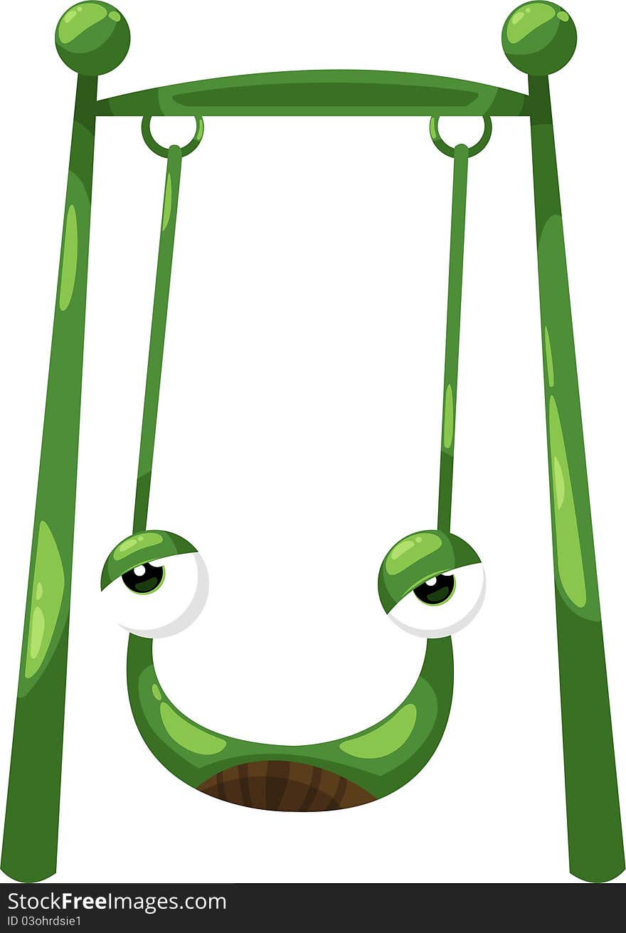 Frog swing vector