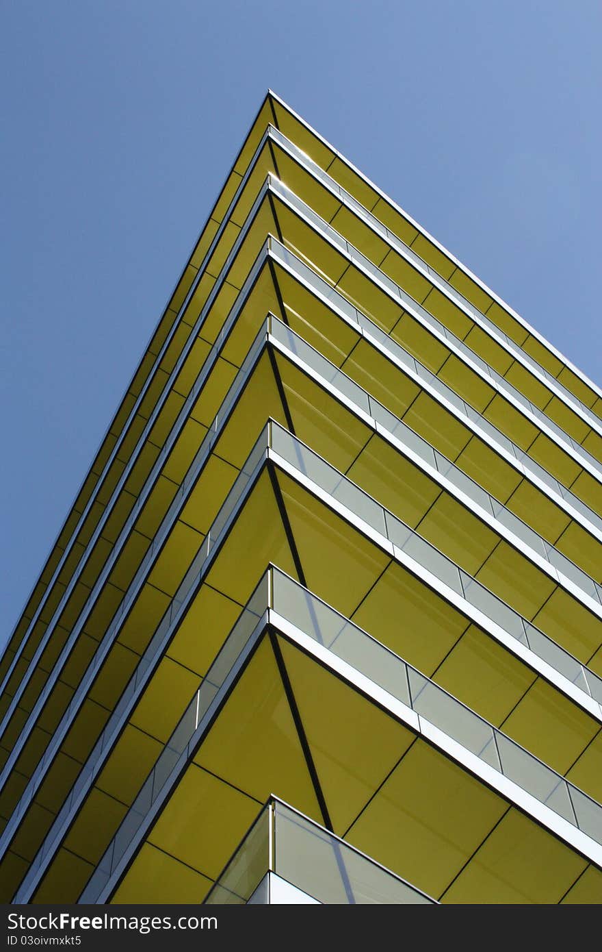 Modern Yellow Building