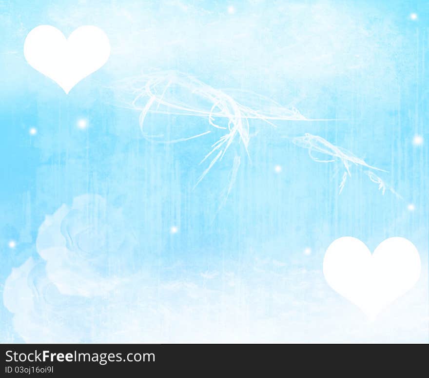 Grunge Blue Background