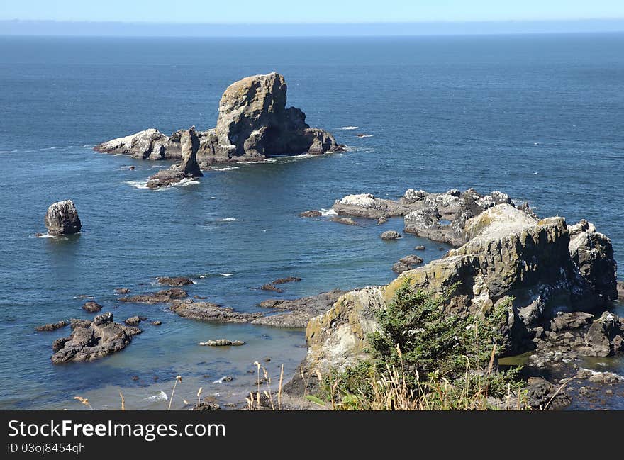 Ecola state park, Oregon coast & Pacific ocean.