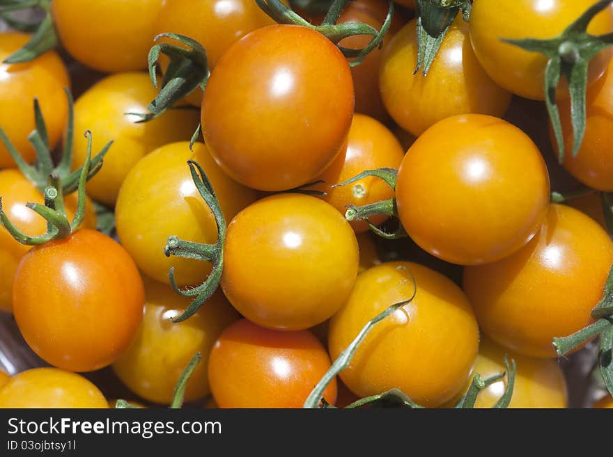 Orange Cherry Tomatos