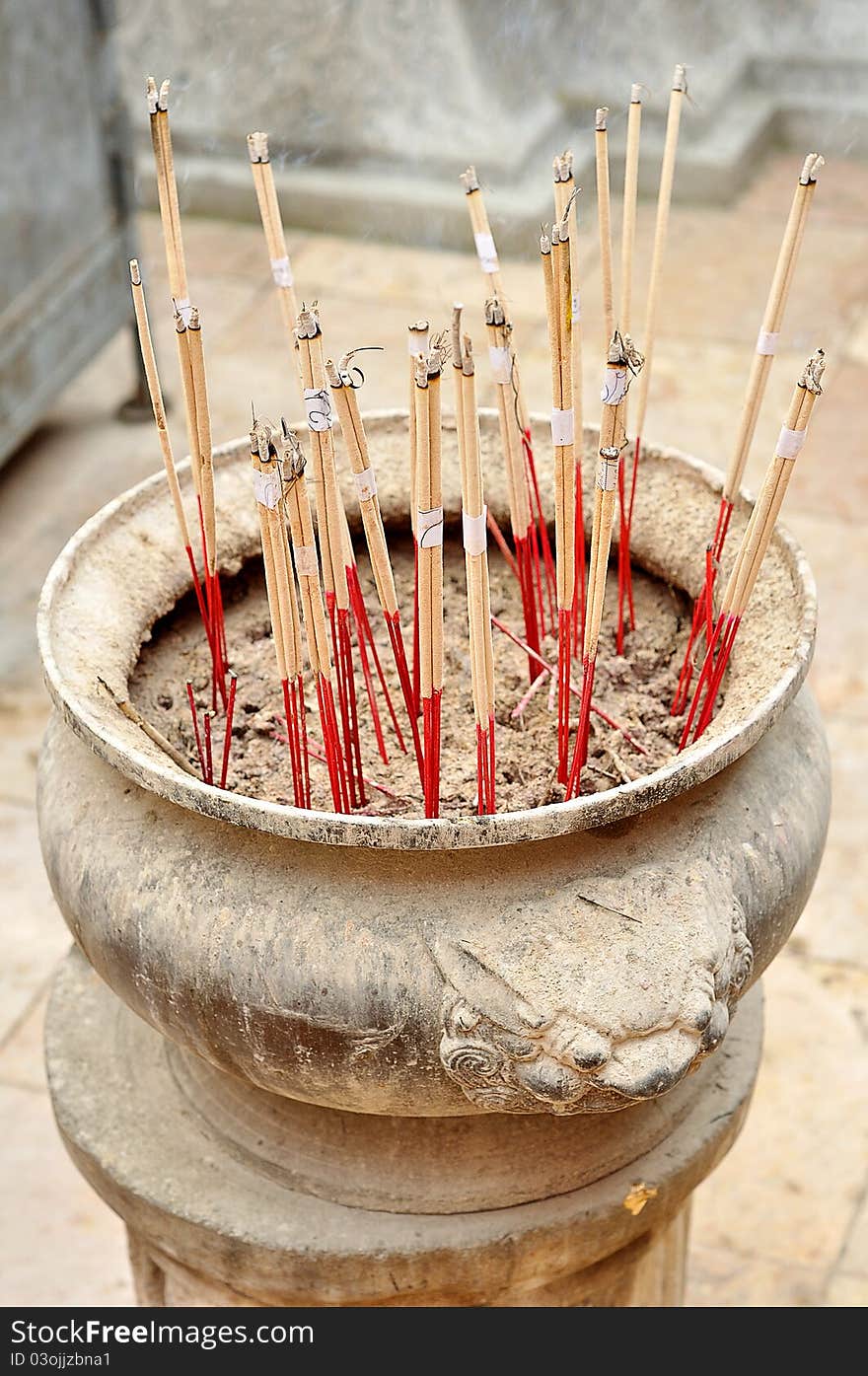 Joss stick pot